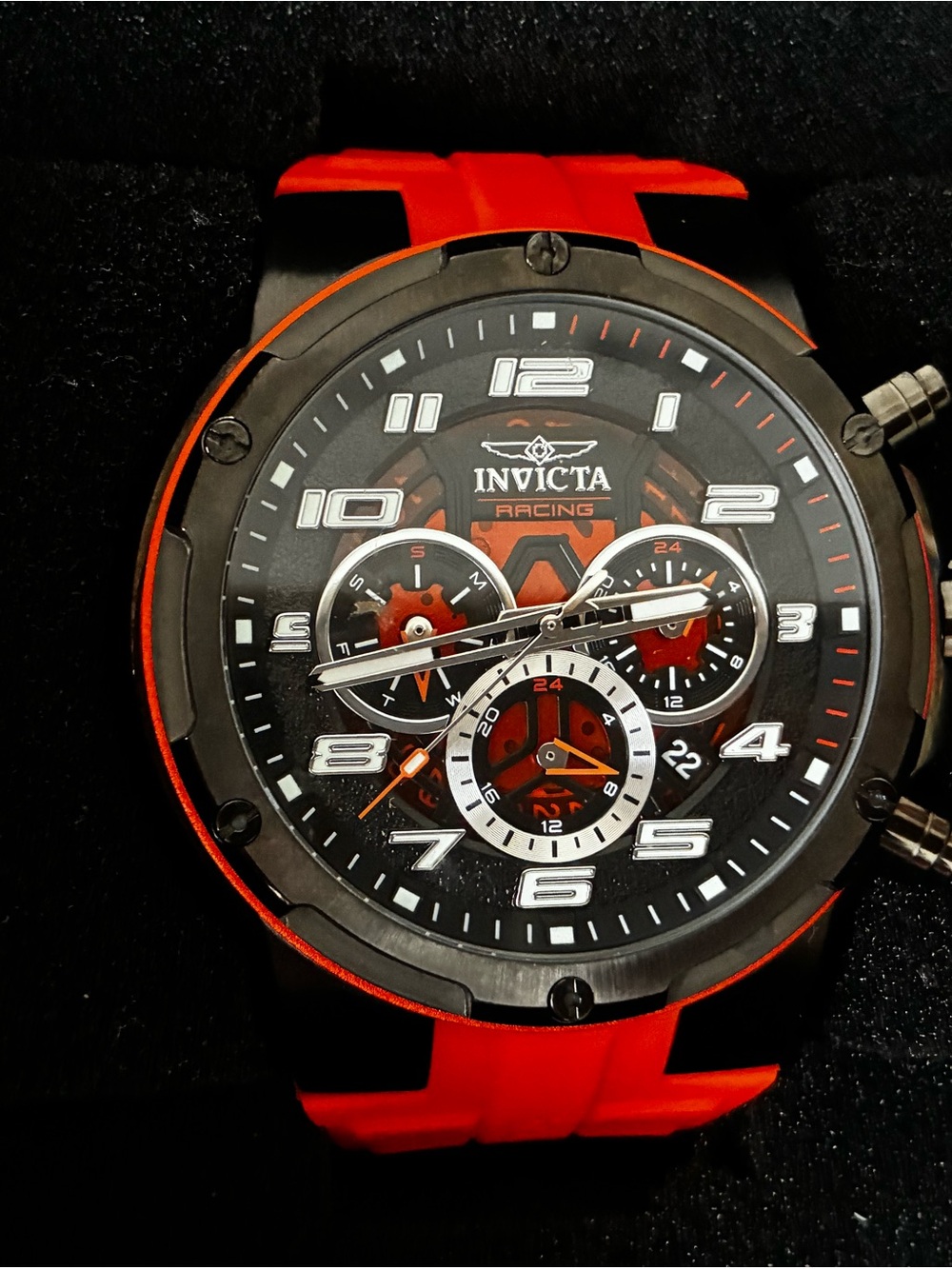 Invicta S1 Rally Stage Grid Men’s Watch 49mm Orange.